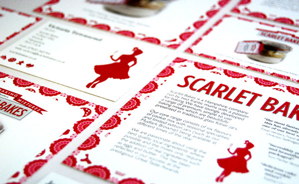 Scarlet Bakes packaging
